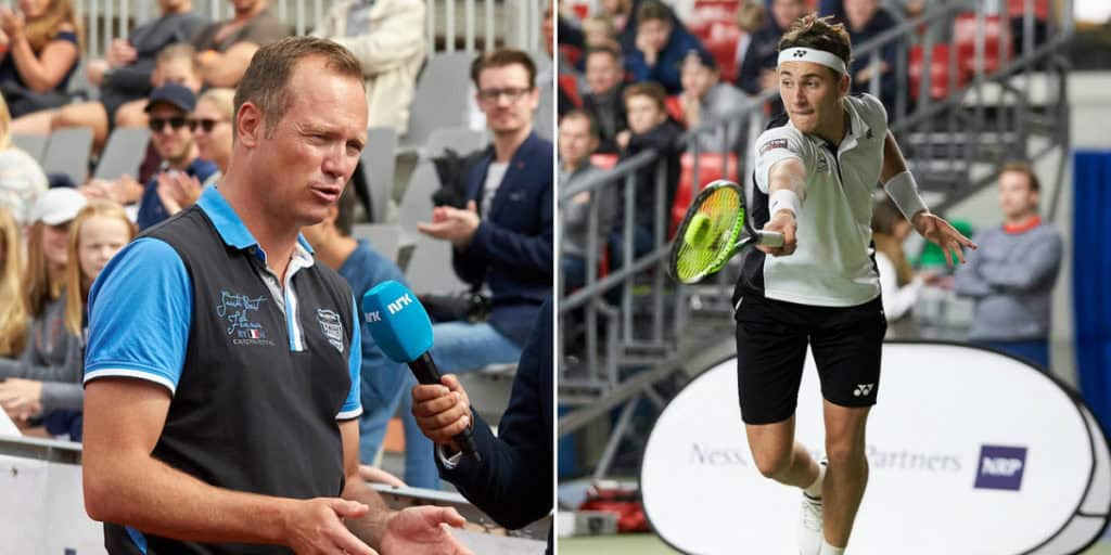 Jan Frode Andersen og Casper Ruud
