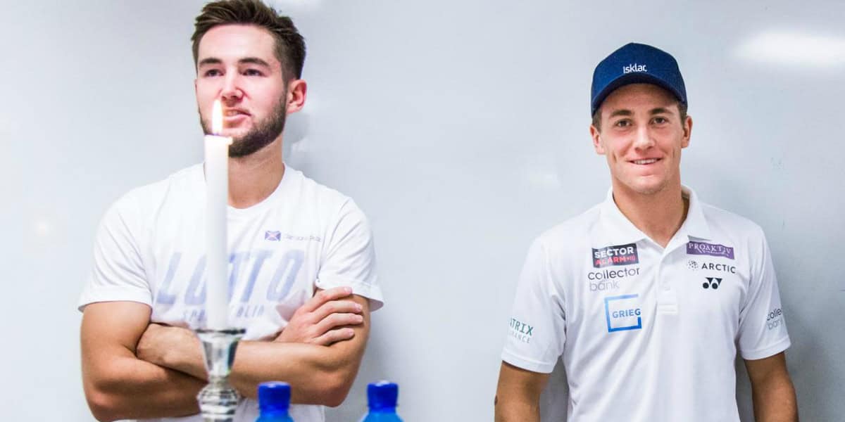 Viktor Durasovic og Casper Ruud