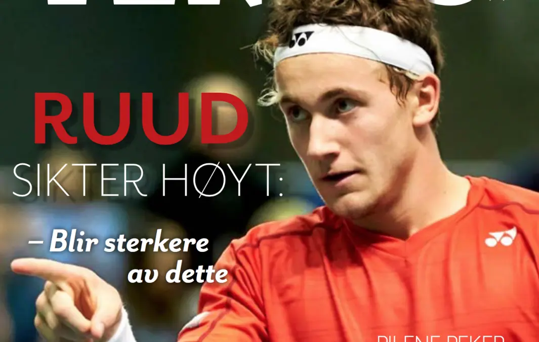 Tennis-Norge gir ut magasin med Northern Vision