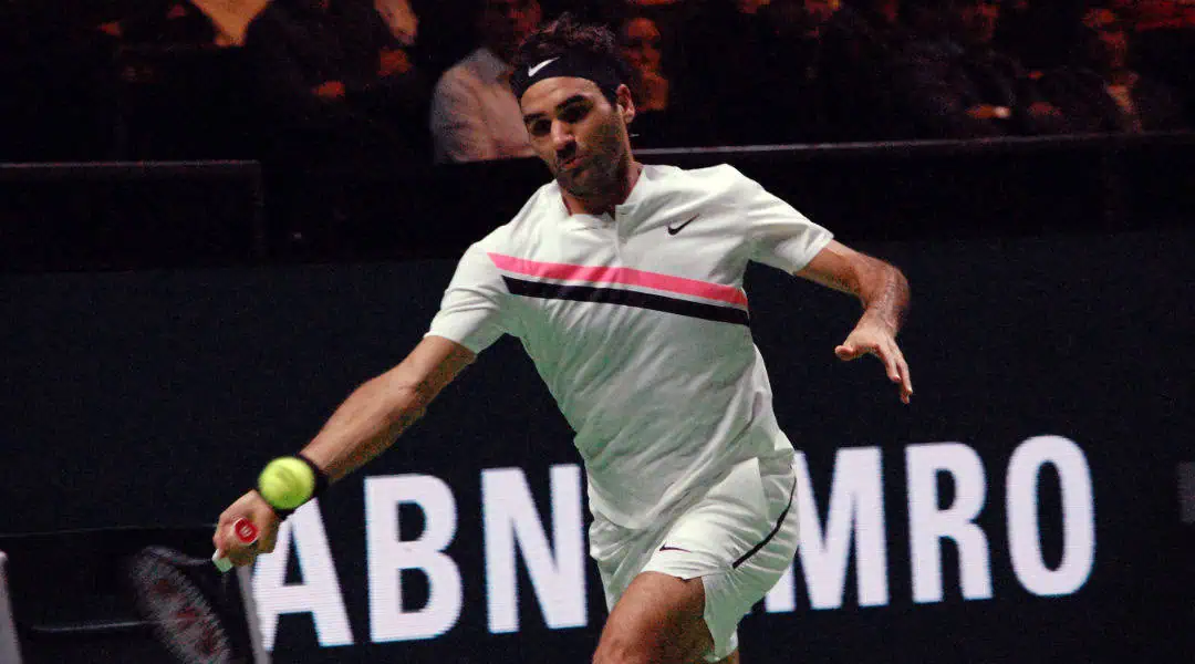 Roger Federer ble tidens eldste verdensener i tennis