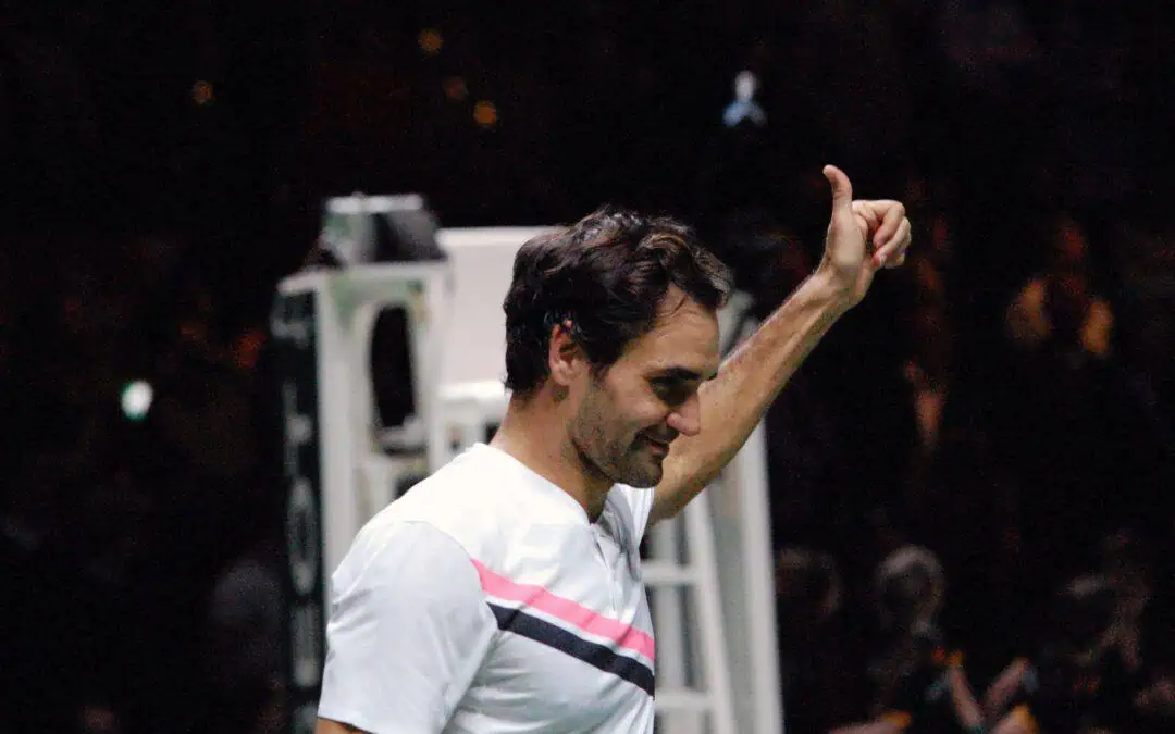 Roger Federer tok sin 15. strake ATP-seier