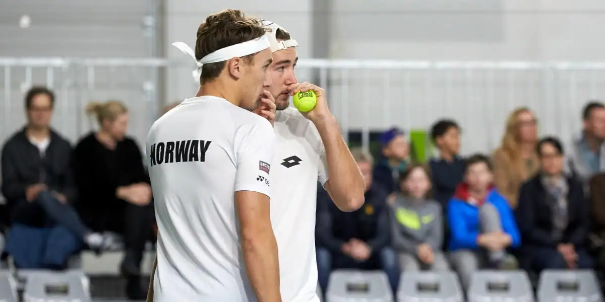 Casper Ruud og Viktor Durasovic