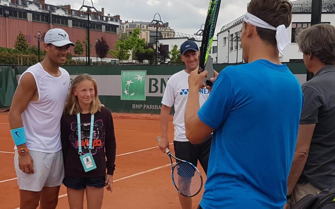 I 2018 var Team Ruud «starstruck» i møte med Nadal i Paris. Fire år senere står de i samme finale.