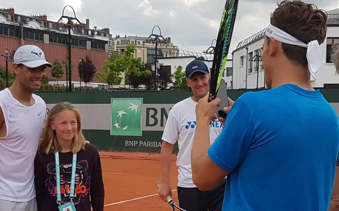 Familien Ruud fikk drømmemøte med Rafael Nadal: – De har lyst til å hjelpe Casper