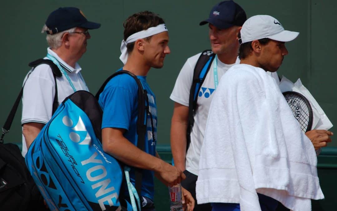 Casper Ruud trente med Rafael Nadal før andre runde