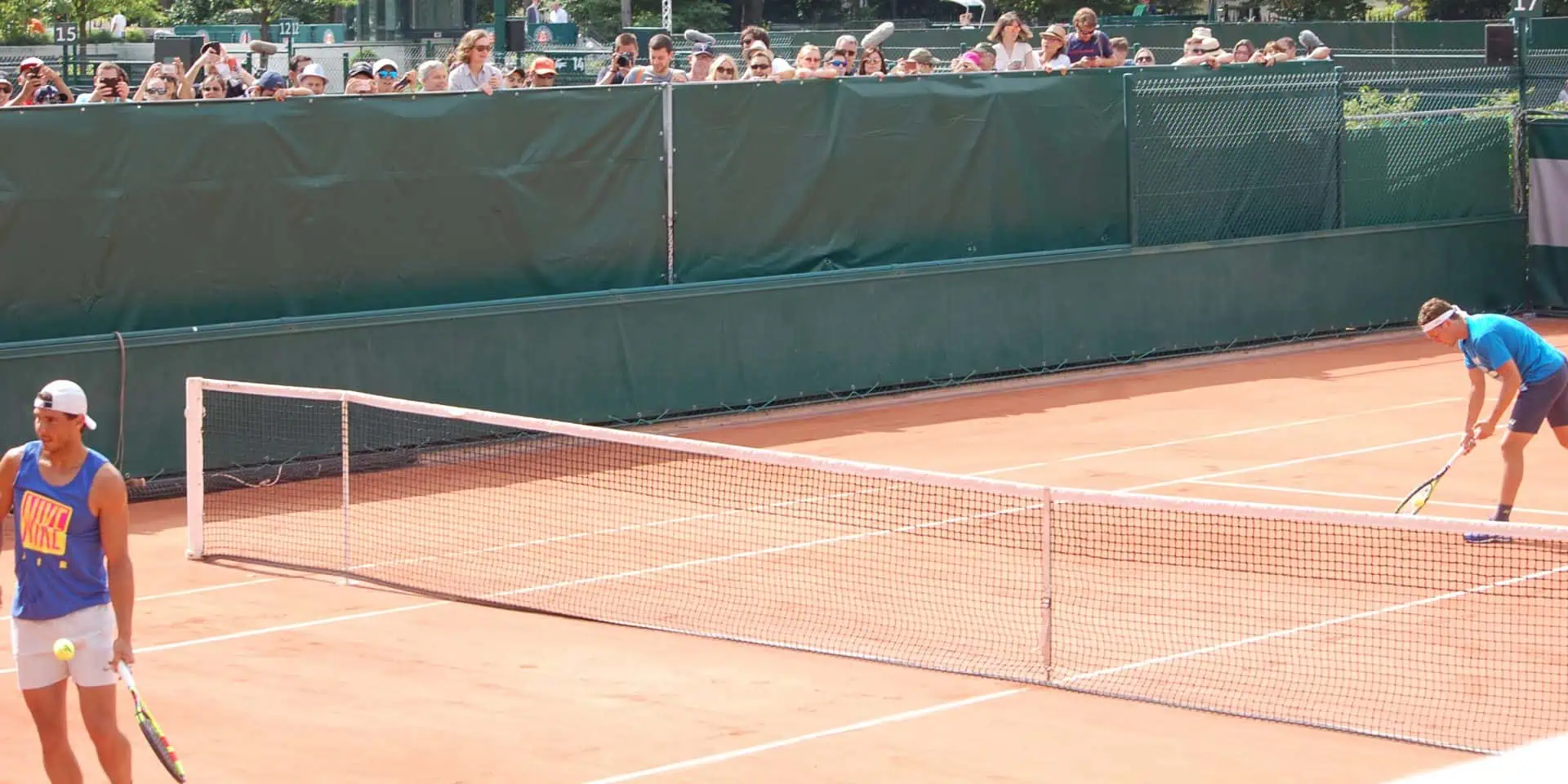 Casper Ruud og Rafael Nadal.