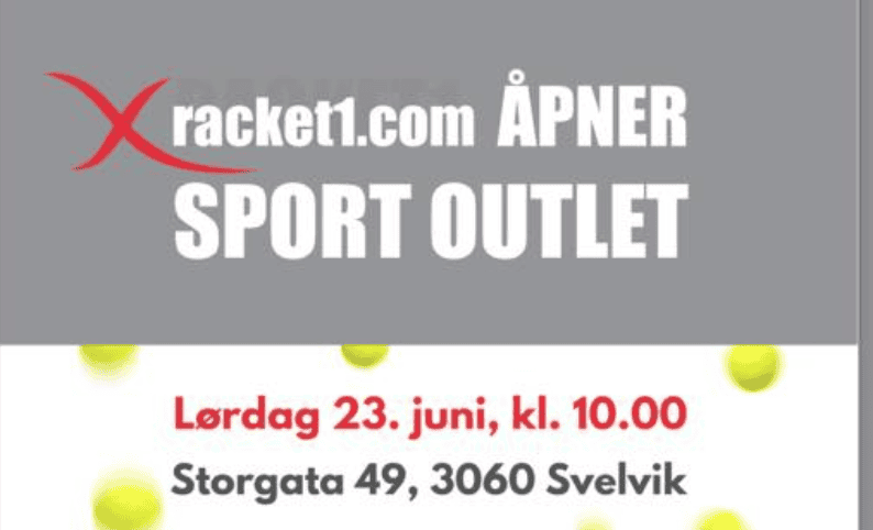 Annonse: Racket1 åpner Norges fineste tennisbutikk