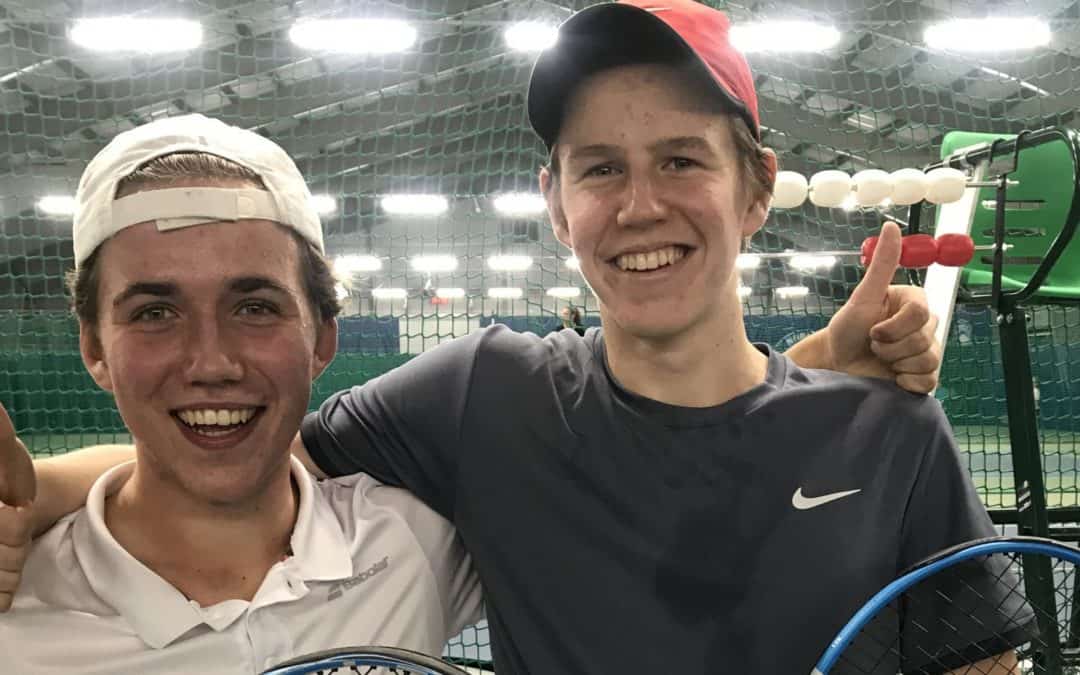 Norsk duo i doublefinale på hjemmebane