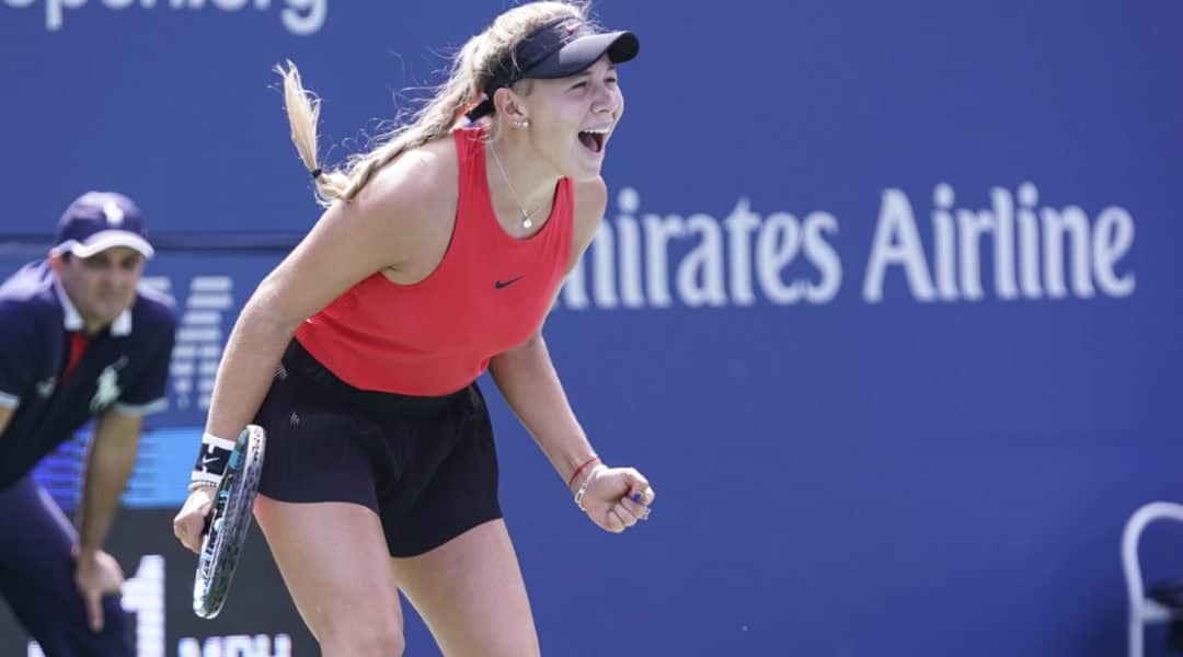 Amerikansk 17-åring sjokkerte Halep