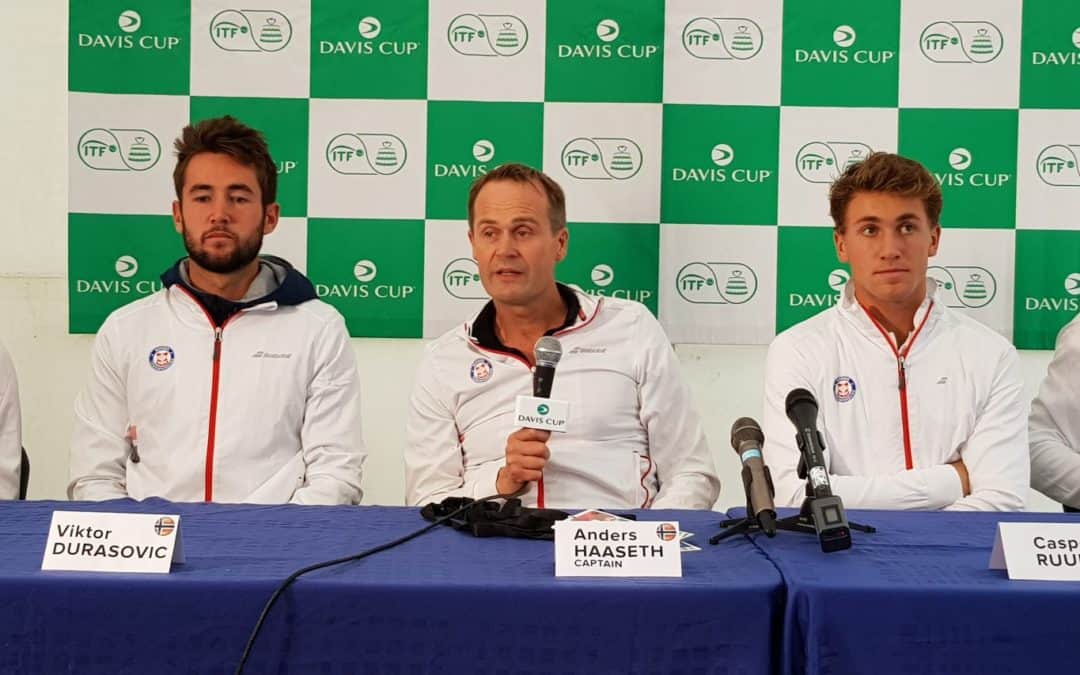 Norge møter Barbados i Davis Cup