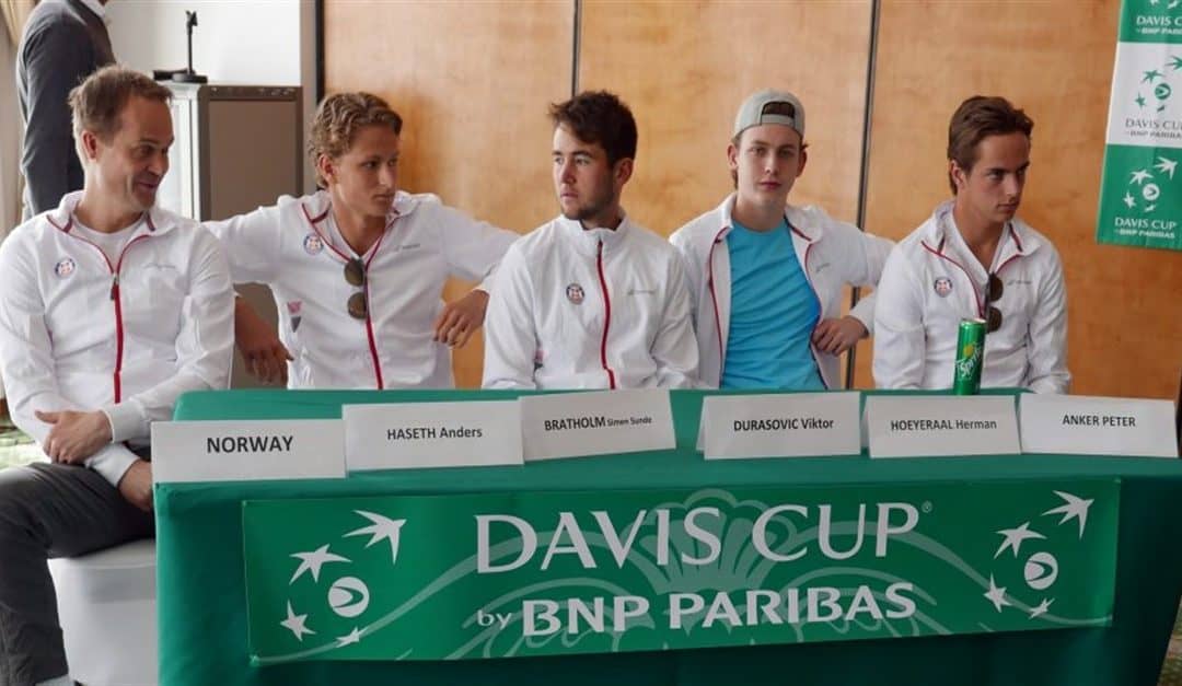 Norge møter Barbados i Davis Cup