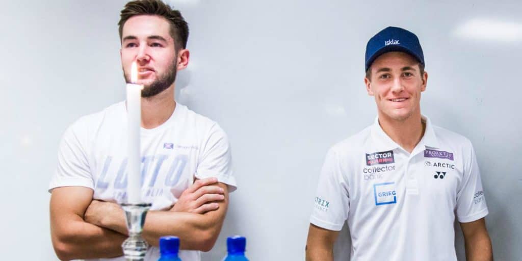 Viktor Durasovic og Casper Ruud