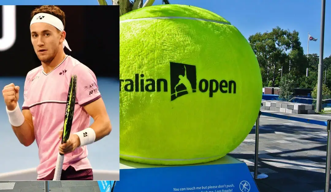 Stor fordel for Casper Ruud i Australian Open