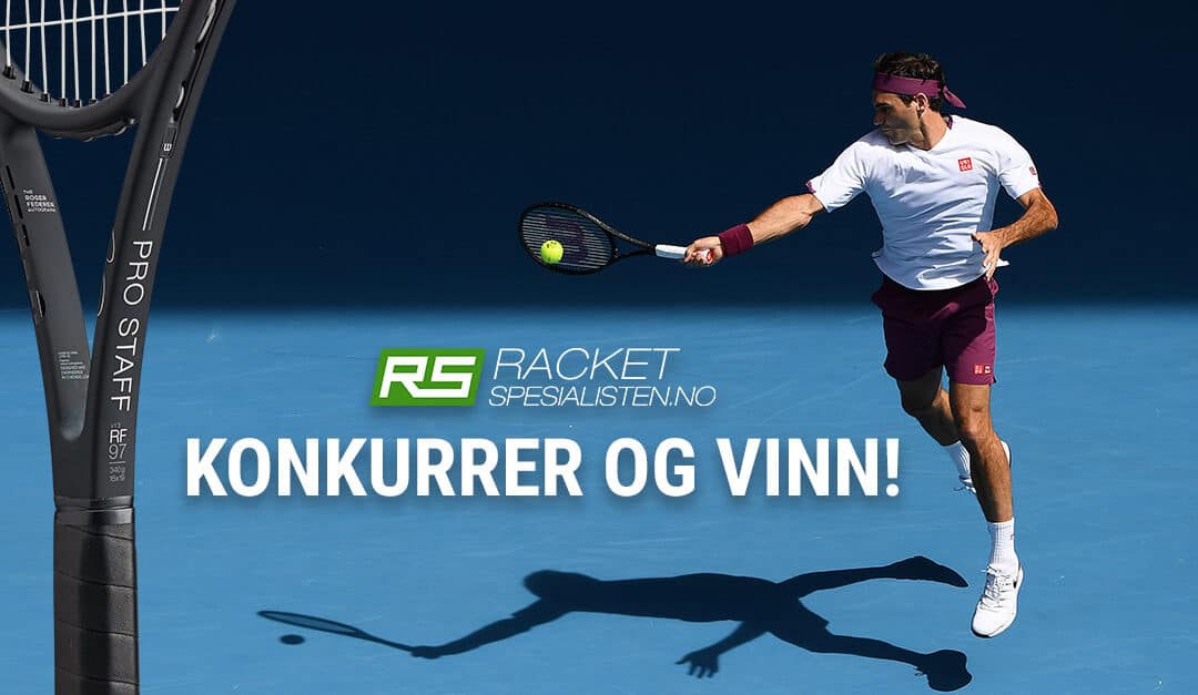 Vinn en Wilson Pro tennisracket – inngravert med Roger Federer signatur
