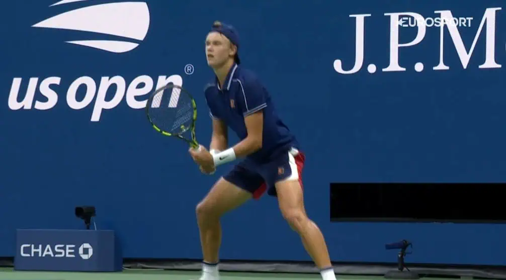 US Open Dag 2: Danmarks Casper Ruud fikk yppet seg mot Djokovic