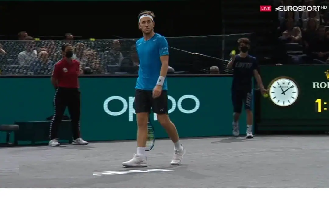 Zverev slo Ruud ut av Paris Masters