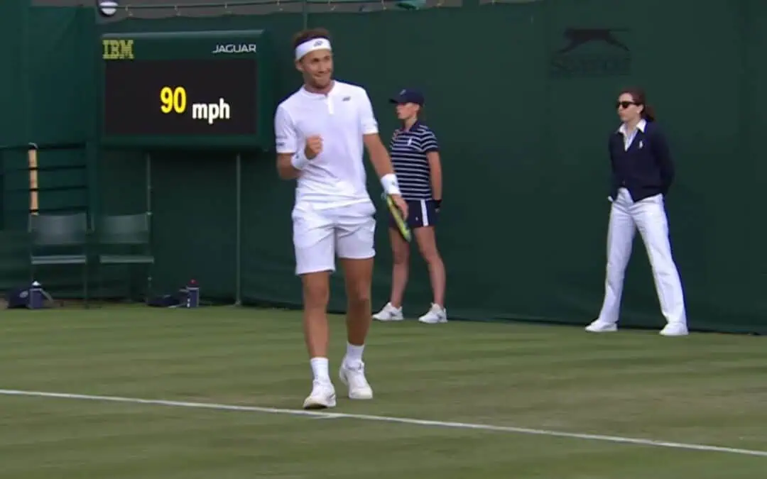 Gjennombrudd i Wimbledon