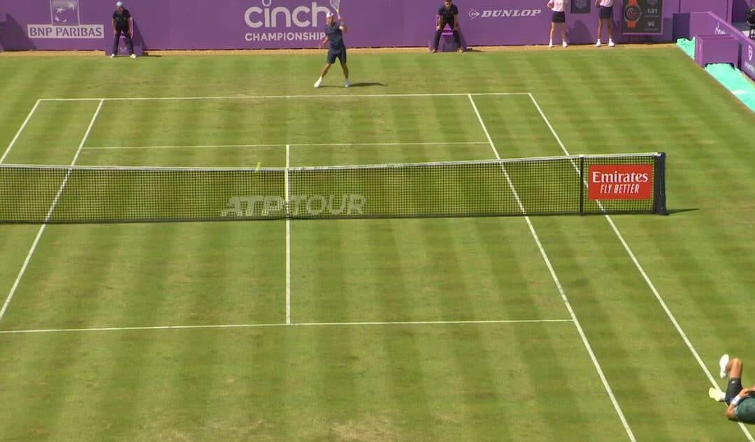 Ruud snublet ut av Queens Club
