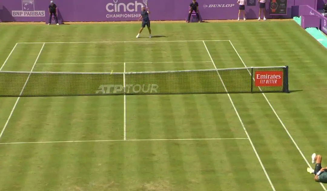 Ruud snublet ut av Queens Club