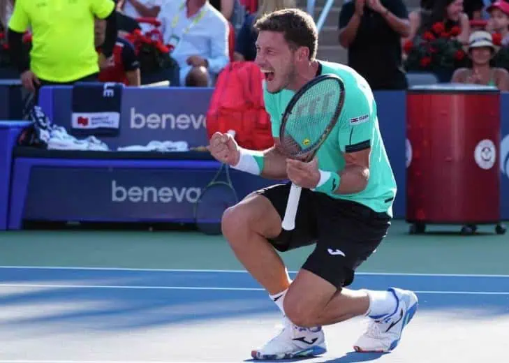 Busta vant Canada Open