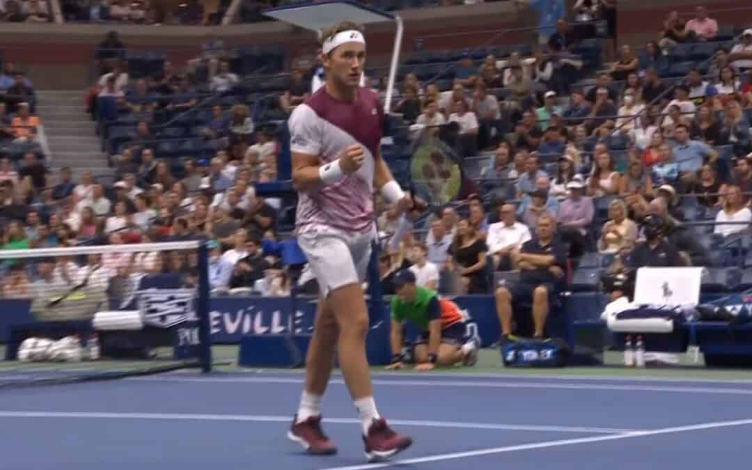 Overlegen Ruud klar for semifinale i US Open