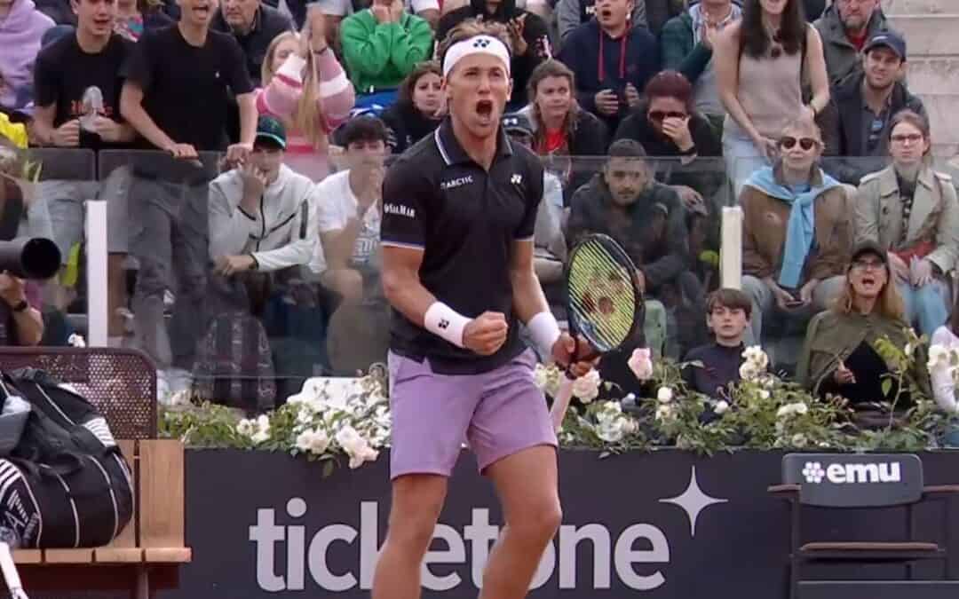 Til fjerde runde i Roma