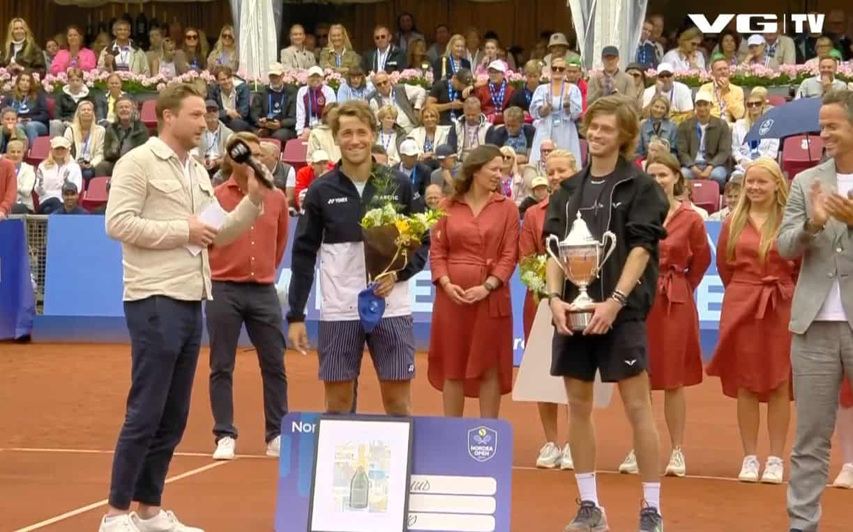 Rublev vant Swedish Open Tennis