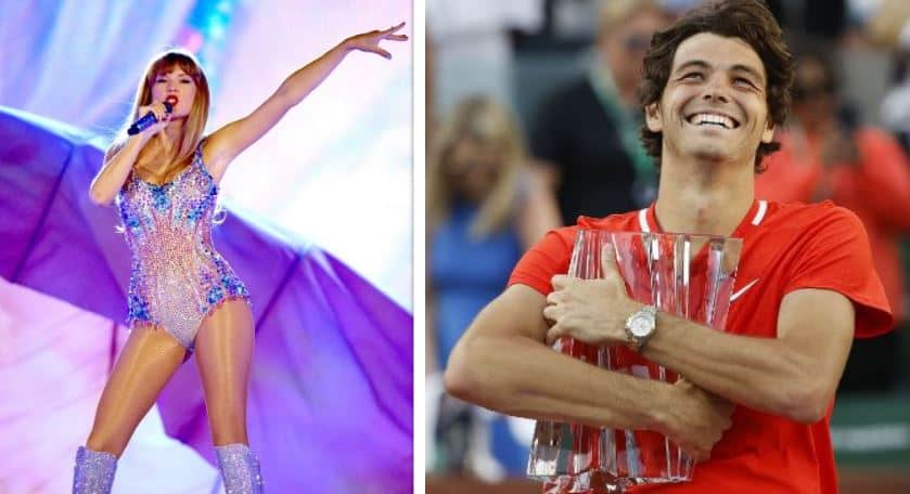 Tennisstjernen blir jevnlig adressert som Taylor Swift