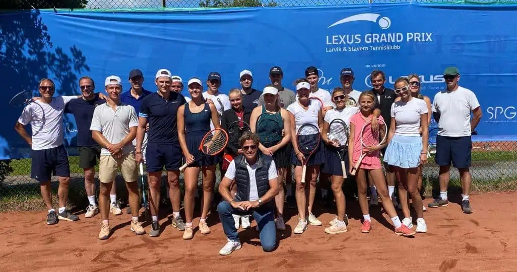 Tennisfesten i Larvik og Stavern er over