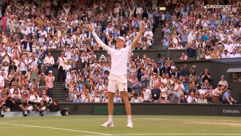 Sinner vant Wimbledon