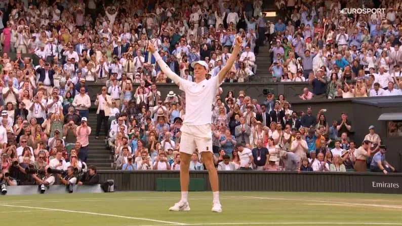 Sinner vant Wimbledon