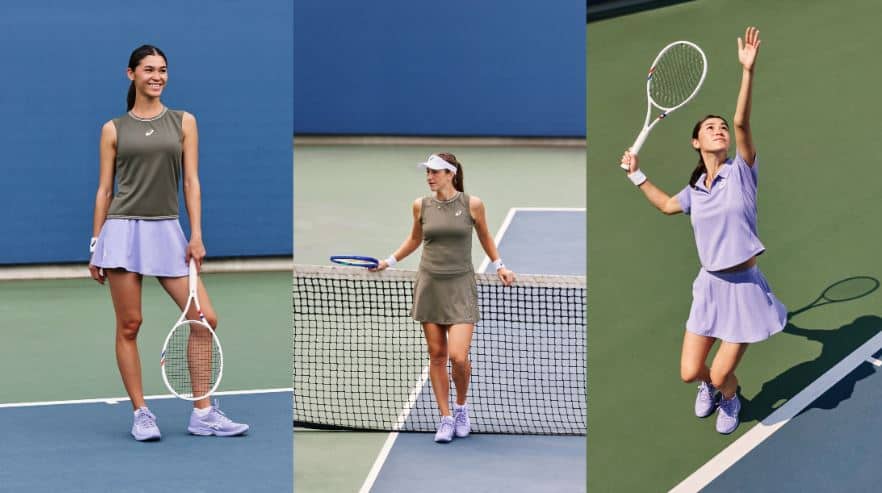 ASICS satser alt på kvinnelige tennisspillere