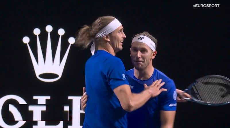 Ruud og Zverev sikret videre ledelse i Laver Cup
